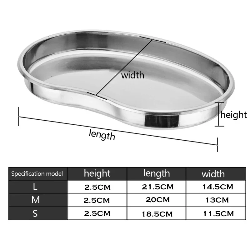 Medical Lab Instruments - Medical Curved Tray Stainless Steel Surgical