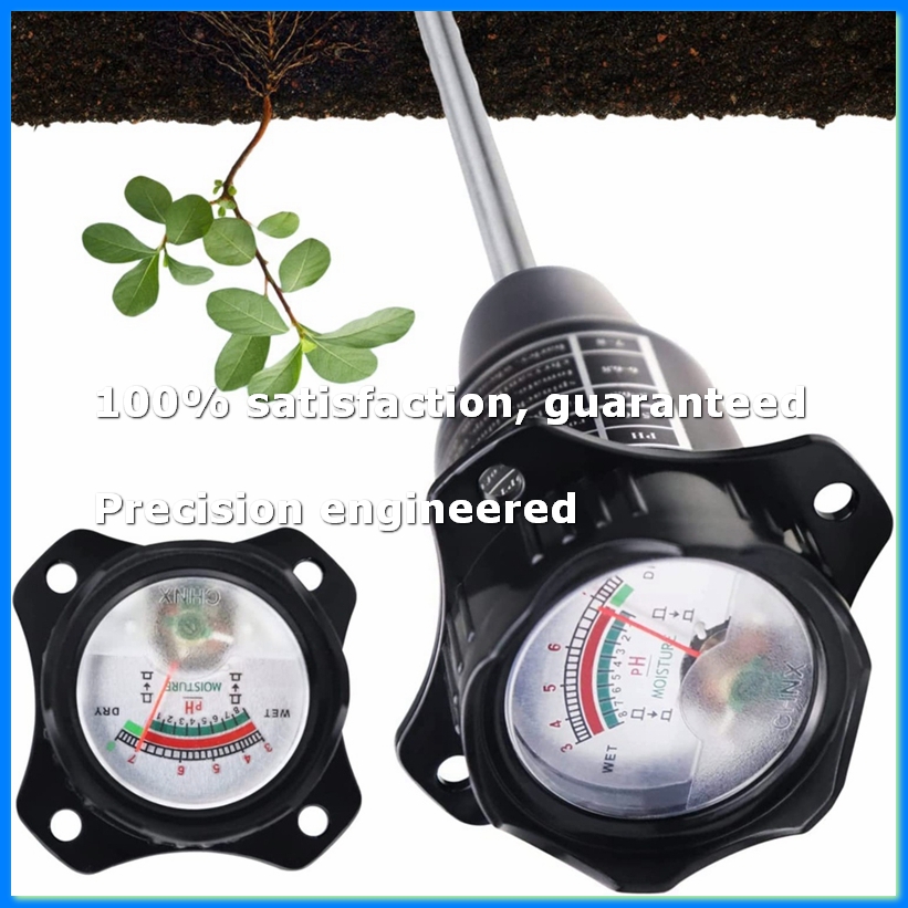 Ph Meter - Long Probe Deep Soil PH Moisture