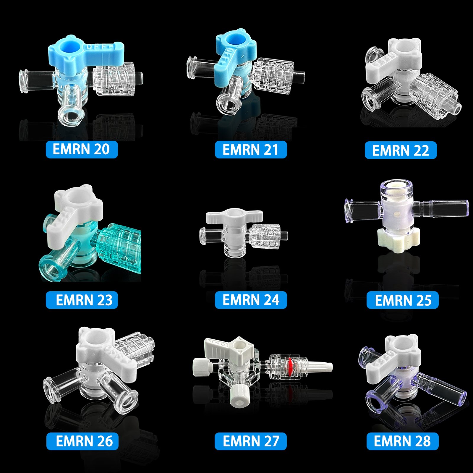 50 three-way stopcock valves,  - Medical Labs recensione e prezzo