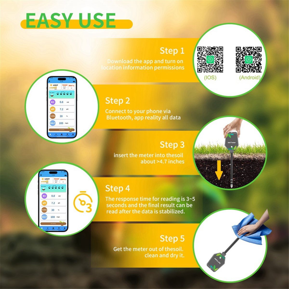 A06K 8 in One Multifunction So - Ph Meter recensione e prezzo