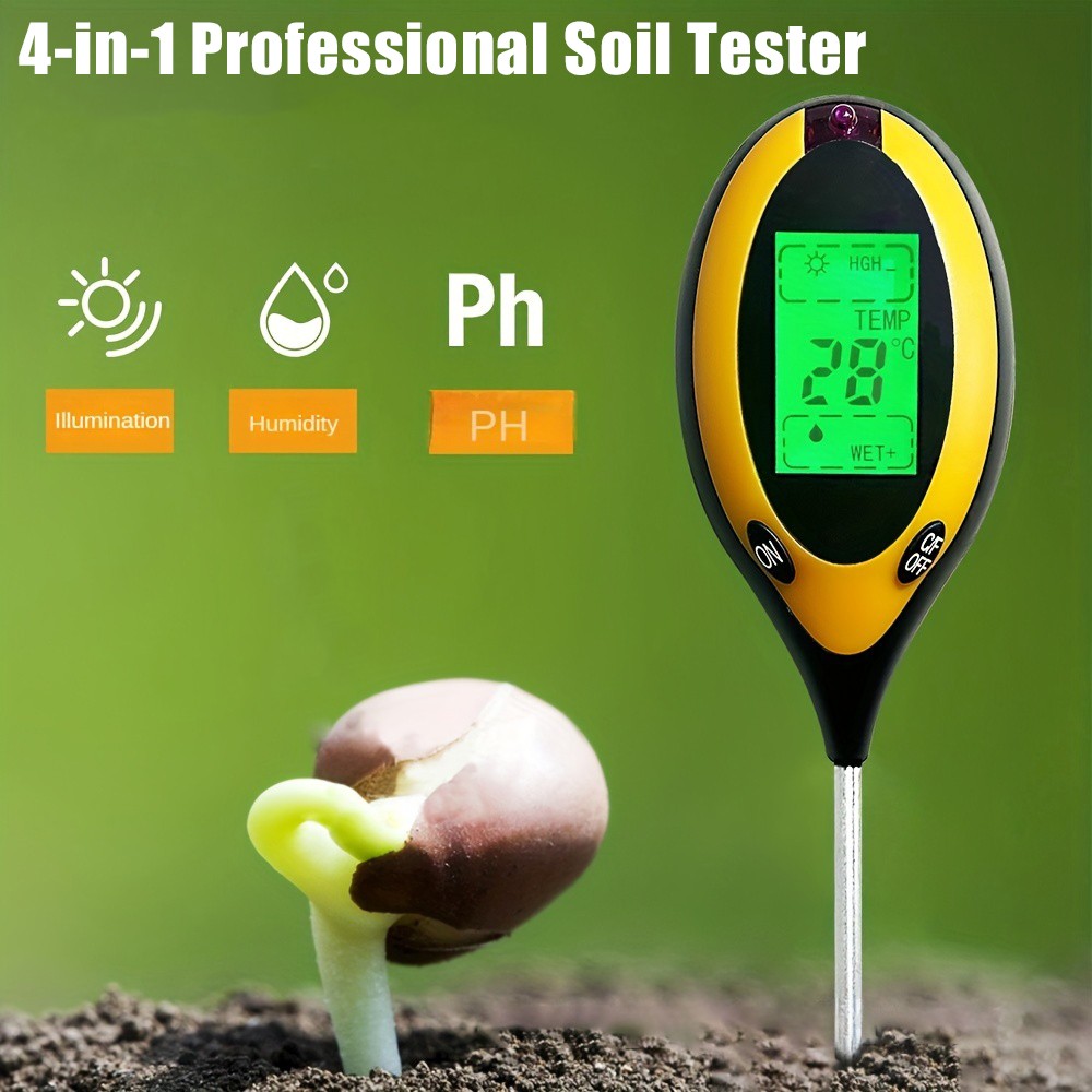 Soil PH Tester 4 in 1 PH Soil  - Ph Meter recensione e prezzo