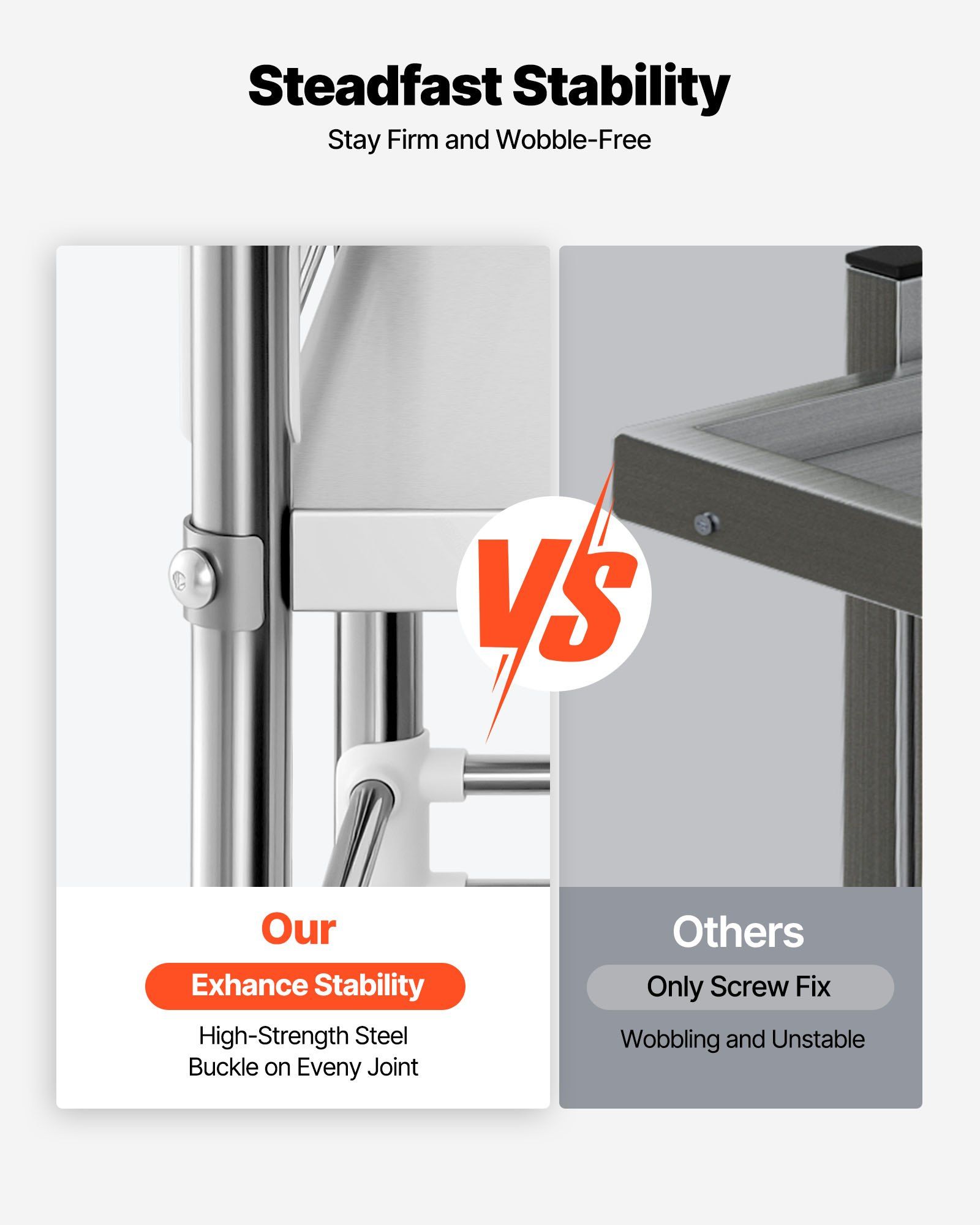 Stainless Steel Cart, 2-Tier R - Medical Labs recensione e prezzo