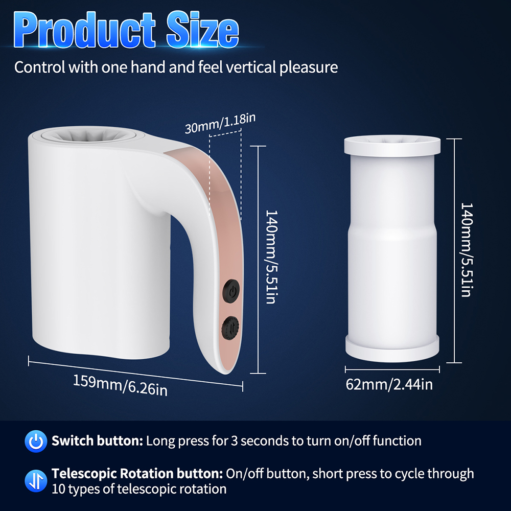 Male Masturbation Cup Automati - Suction Machine Medical recensione e prezzo